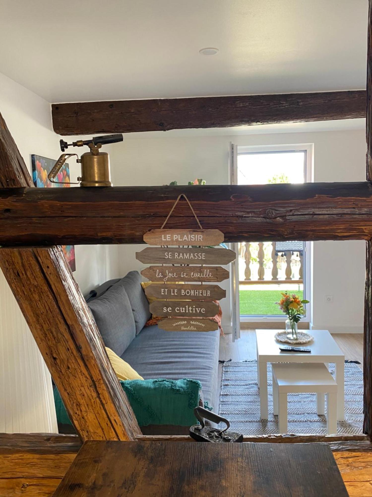 Duplex Douillet Renove - Terrasse - Wifi - Parking - Dans Maison Alsacienne -